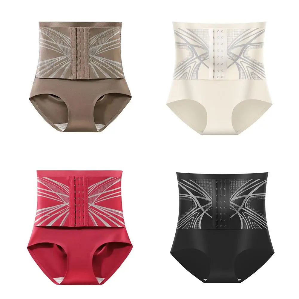 High Waist Slimming Shapewear Shapers Women's Powerful Tummy Control Butt Lifting Briefs Hip Shaping Slimming Panties