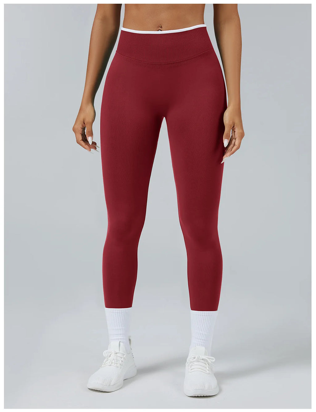 Seamless Butt Lifting Yoga Leggings – Tummy Control, Quick-Dry & Stylish Fit for Running & Outdoor