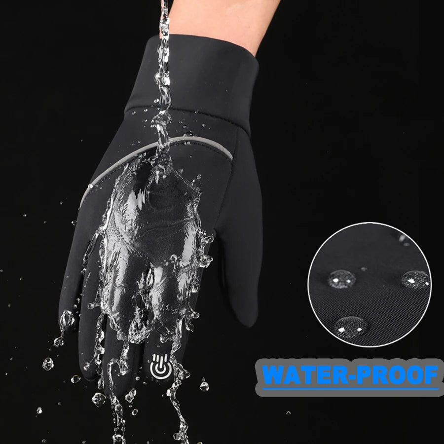 1 Pair Winter Gloves Women Men Ski Snow Gloves Thermal Warm Touch Screen, Suit for Running, Cycling, Biking, Hiking, Driving