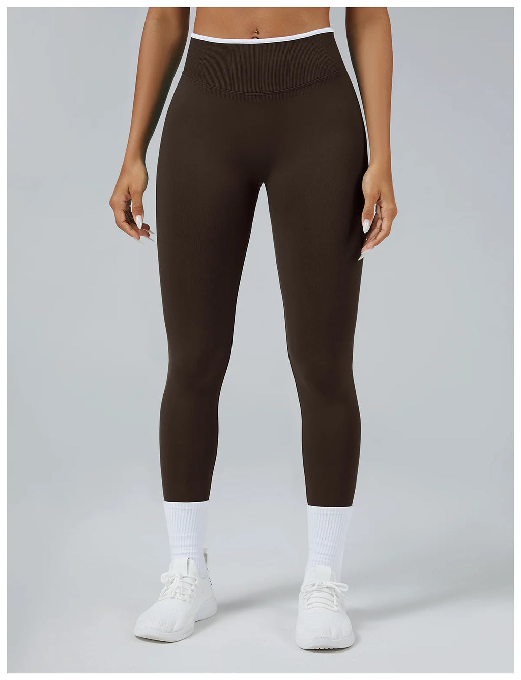 Seamless Butt Lifting Yoga Leggings – Tummy Control, Quick-Dry & Stylish Fit for Running & Outdoor