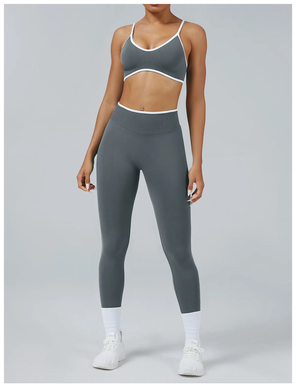 Seamless Butt Lifting Yoga Leggings – Tummy Control, Quick-Dry & Stylish Fit for Running & Outdoor