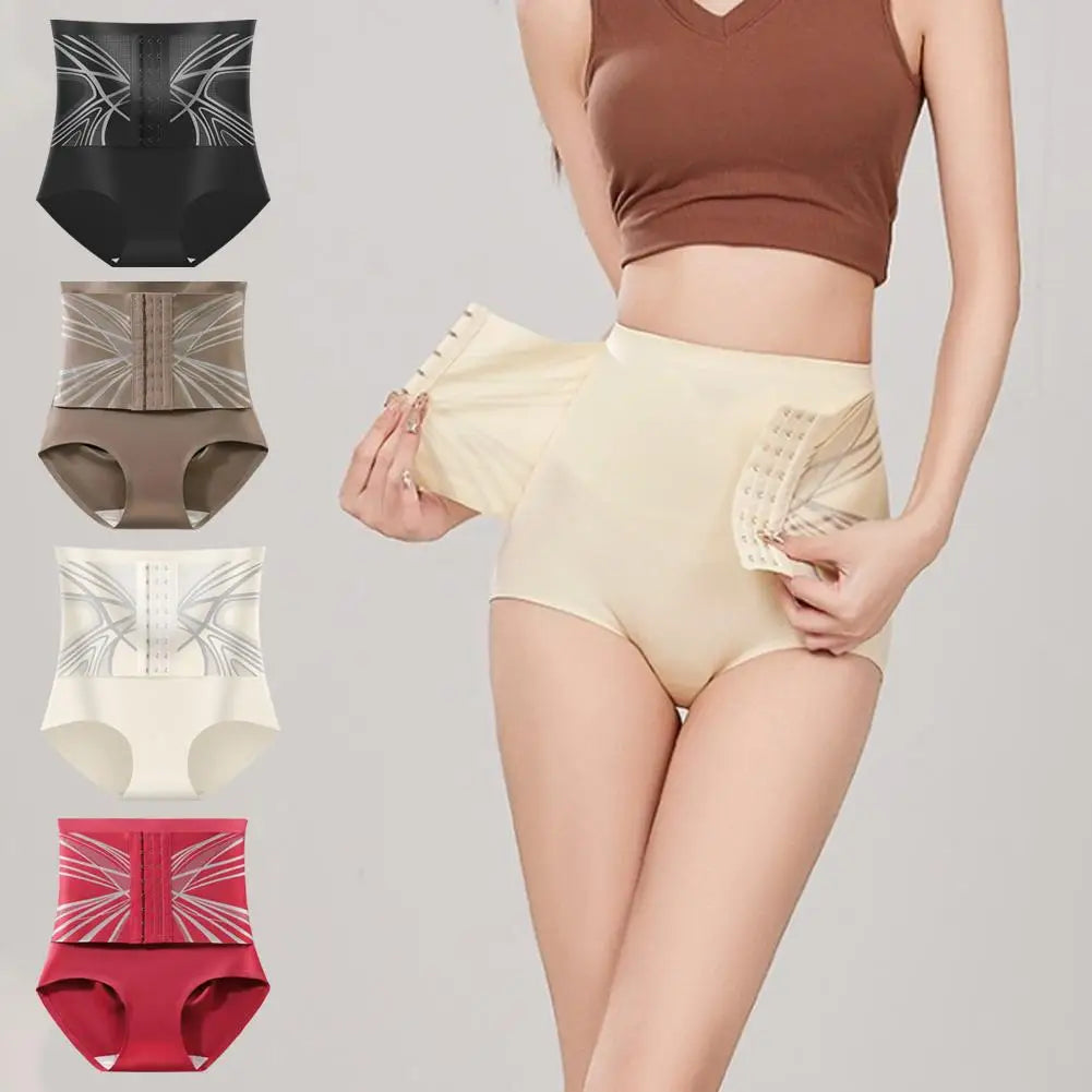 High Waist Slimming Shapewear Shapers Women's Powerful Tummy Control Butt Lifting Briefs Hip Shaping Slimming Panties