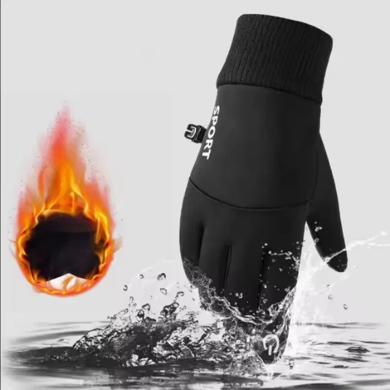 Winter Gloves Men Women Touch Screen Warm Gloves Water Resistant Windproof Thermal Gloves for Driving Running Ski Riding Sport