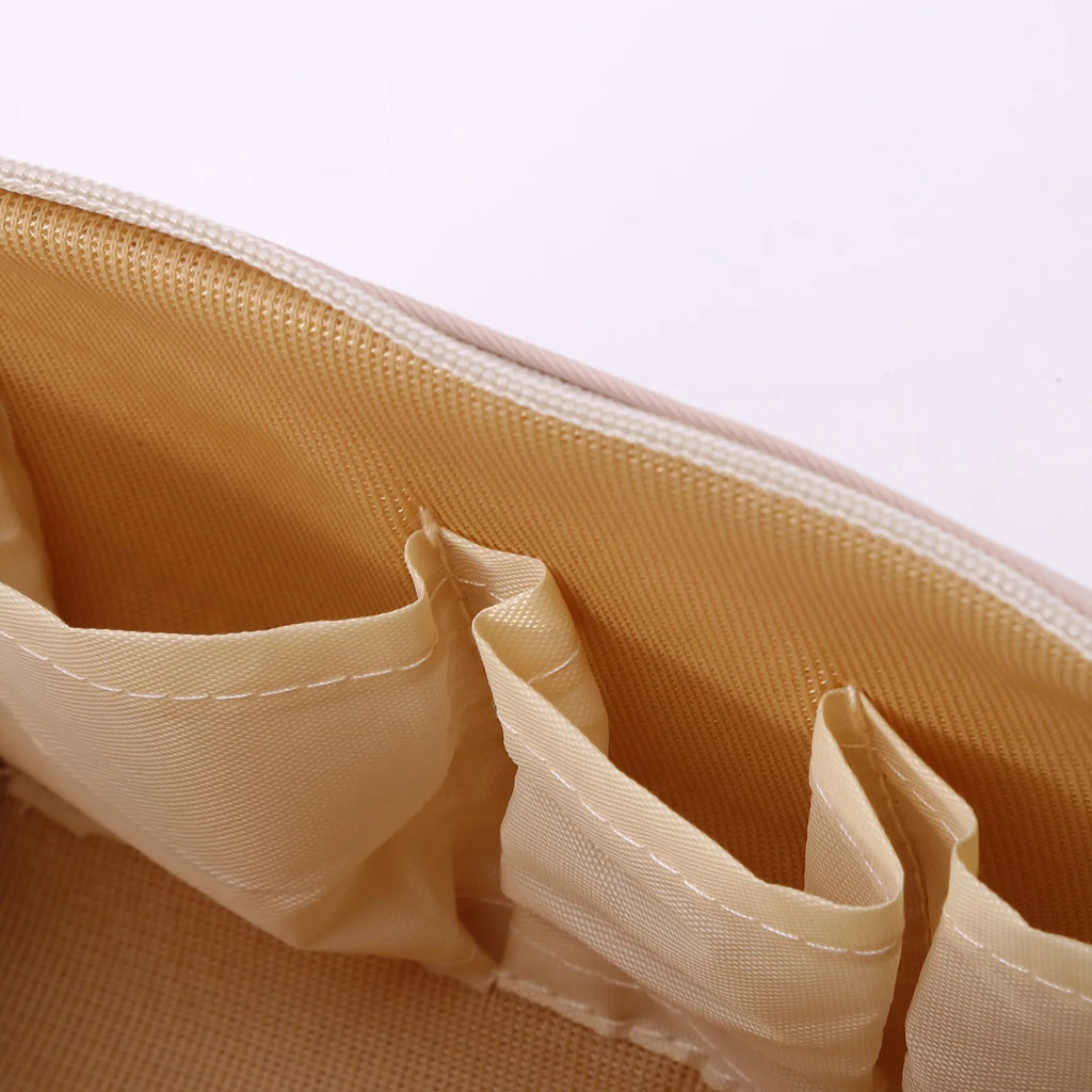 Women Cosmetic Bag Toiletry Wash Make Up Storage Pouch Beautician Folding Makeup Bag Simple Multifunction Travel Organizer Bags