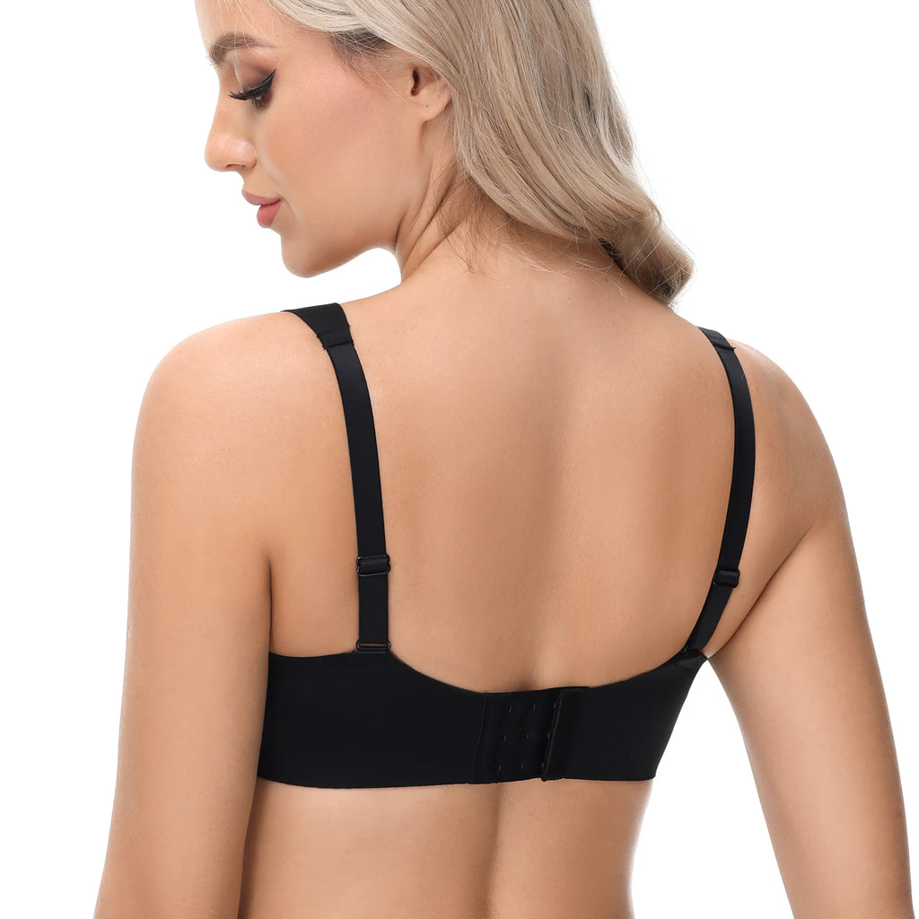 New Minimizer Lace Bras Unpadded Underwire Women Bra Thin Mesh Big Size Breast Cups Sexy Everyday Bra