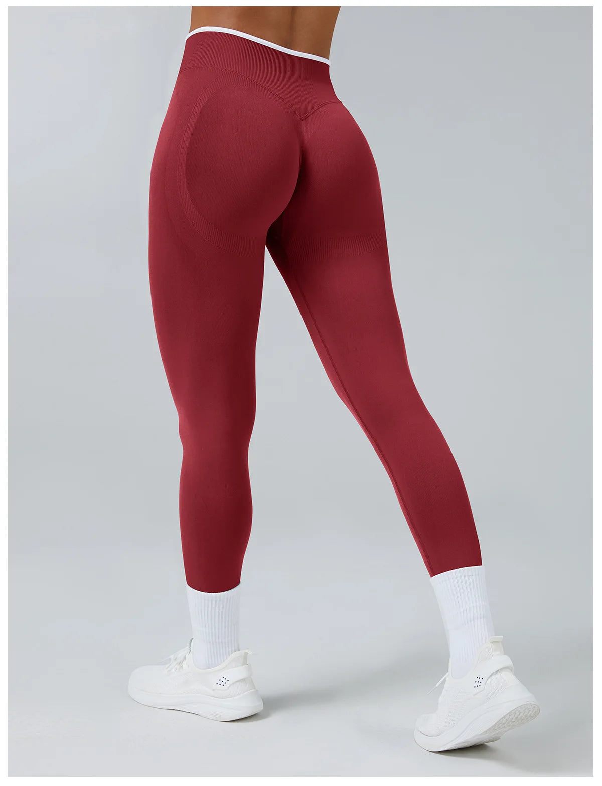 Seamless Butt Lifting Yoga Leggings – Tummy Control, Quick-Dry & Stylish Fit for Running & Outdoor