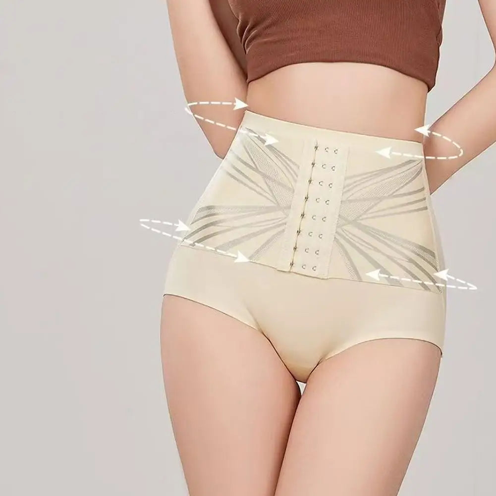 High Waist Slimming Shapewear Shapers Women's Powerful Tummy Control Butt Lifting Briefs Hip Shaping Slimming Panties