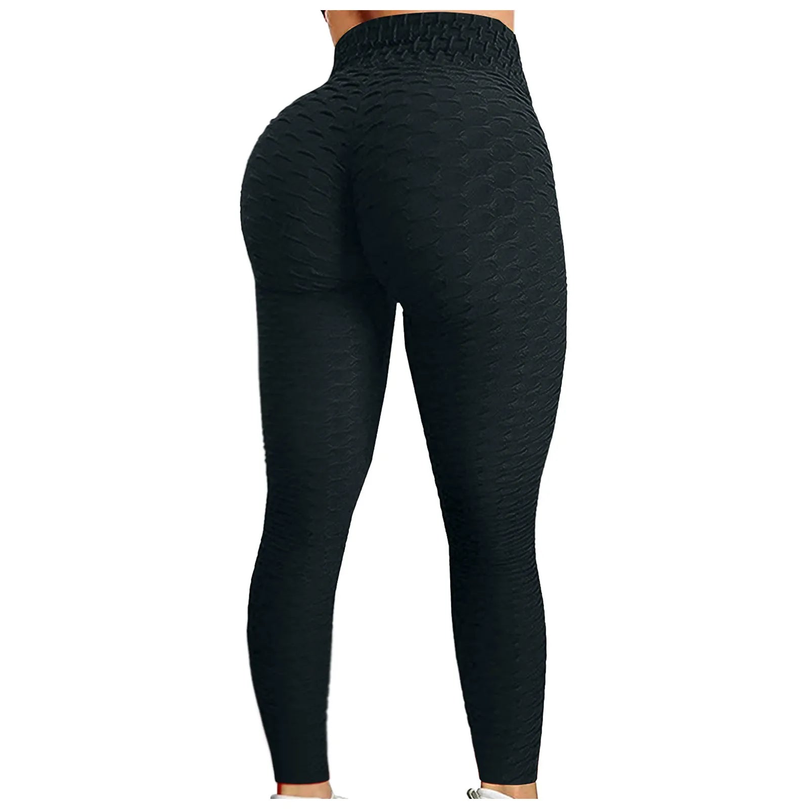 Workout Yoga Leggings Pants Butt Lifting Scrunch Booty Leggings Tummy Control Women High Waisted Gym Tights Anti Cellulite