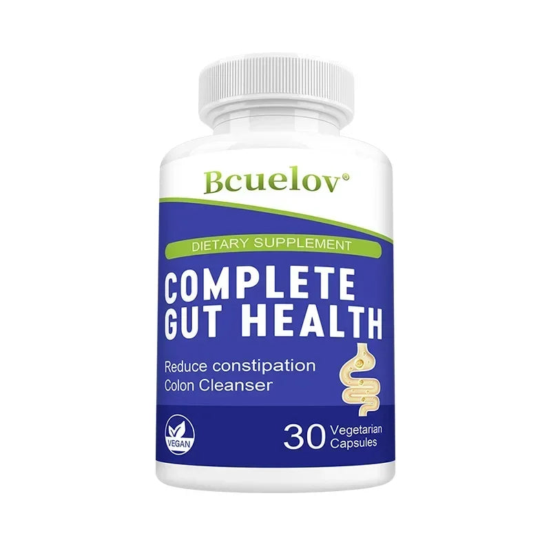 Gut Health Supplements Capsules- Improve Digestive Comfort, Cleanse Detox Intestine and Colon Support, Boost Immunity