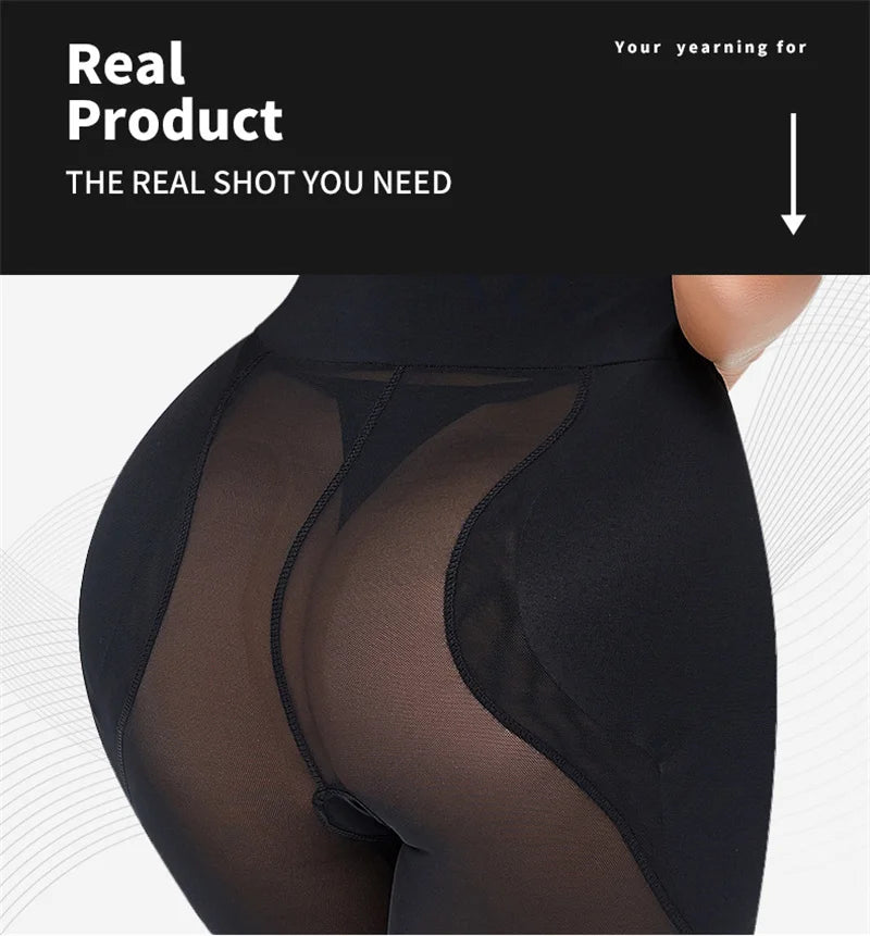 GUUDIA Hook Zipper Fajas Colombianas Butt Lifter Hip Enhancer Tummy Control Panties Body Shaper PantyBooty Enhance Shapewear