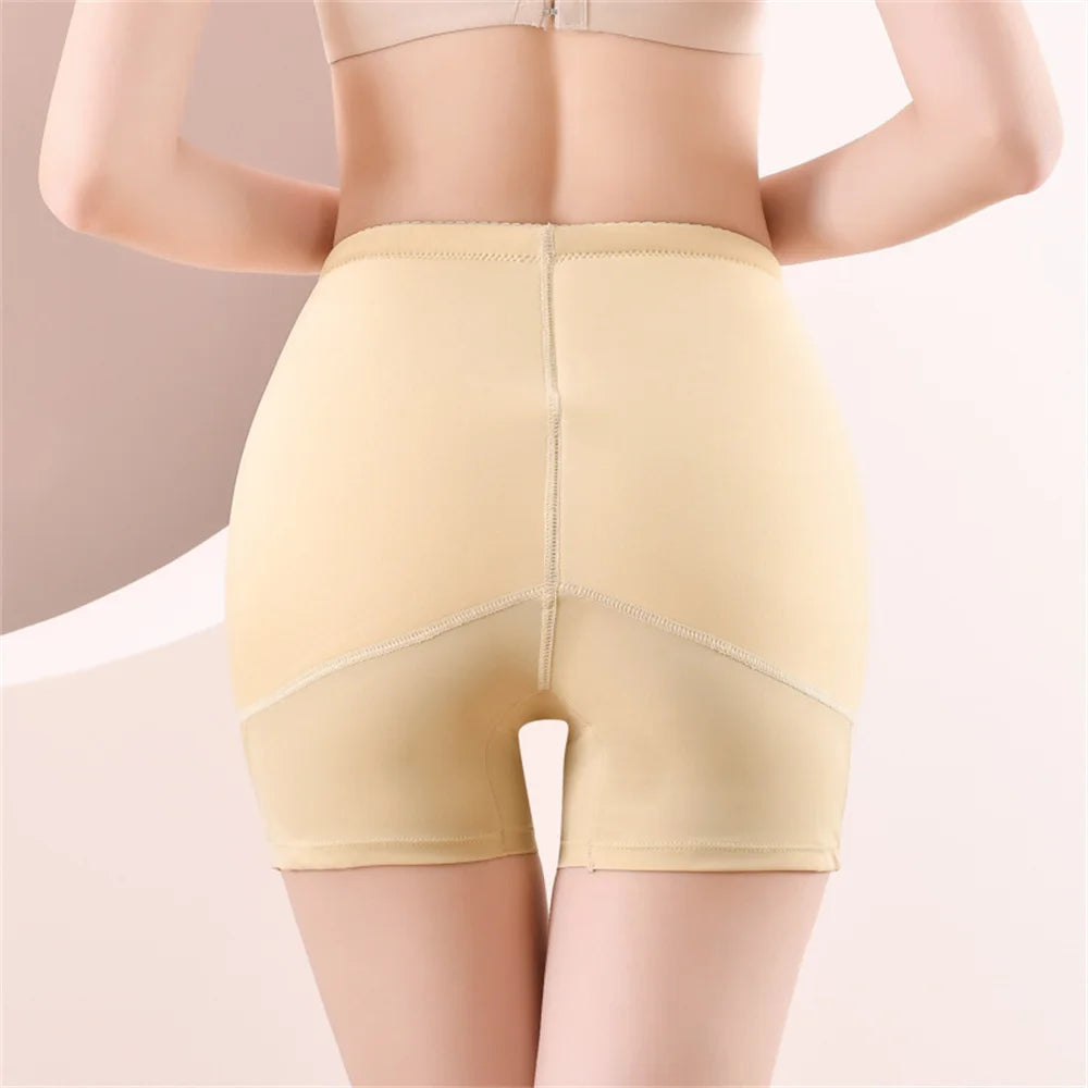 High Waist Shorts Butt Enhancer Shaper Buttock Lifting Panties Tummy Control Body Shaper With Butt Pads Shapewear