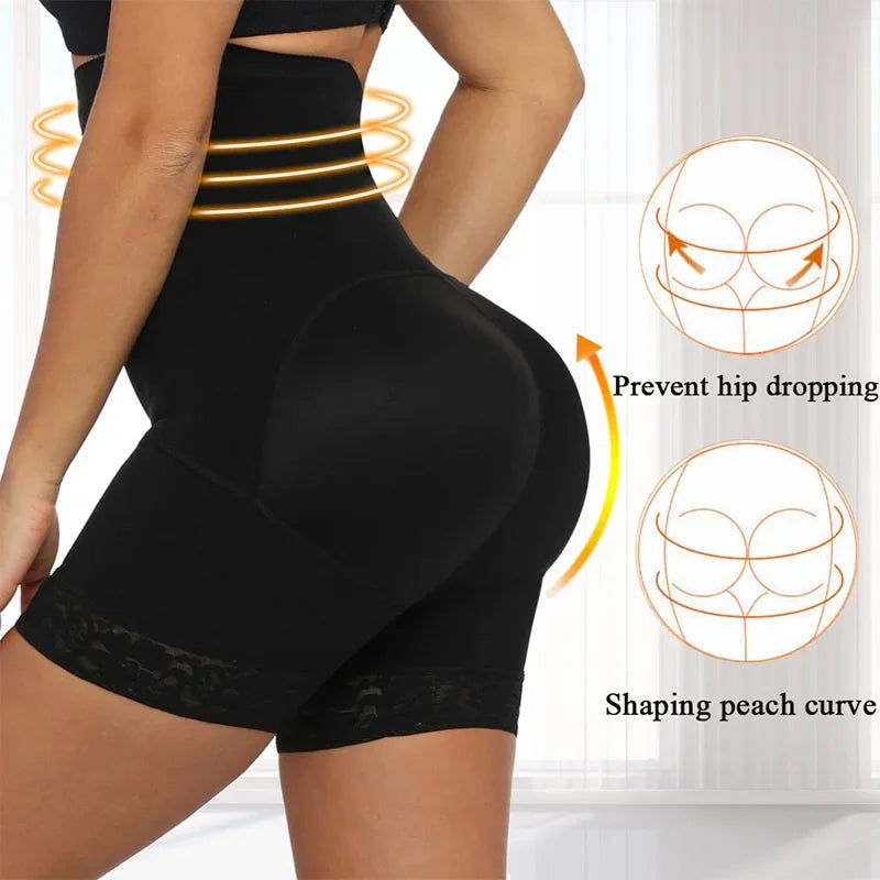 Fajas Colombianas Butt Lifter Shapewear High Waist Tummy Control Panties Waist Trainer Body Shaper