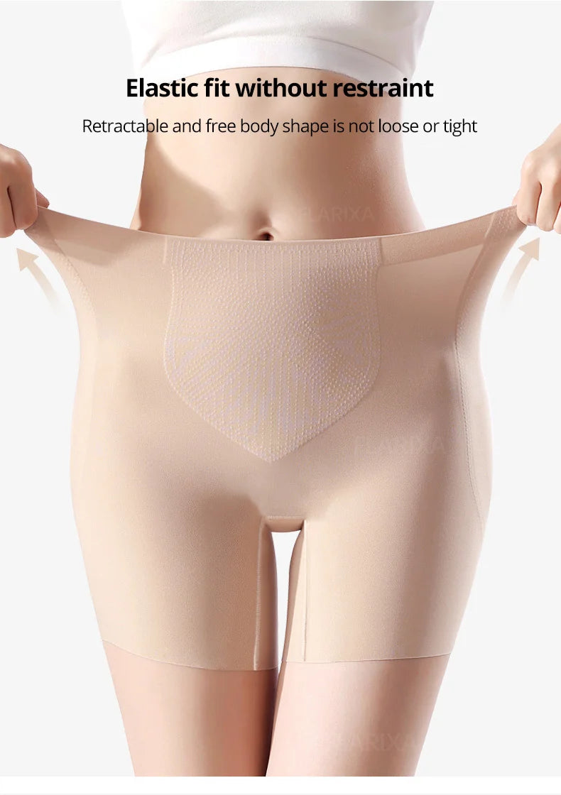 Flarixa Padded High Waist Shorts Butt Enhancer Shaper Buttock Lifting Panties Tummy Control Body Shaper With Butt Pads Shapewear