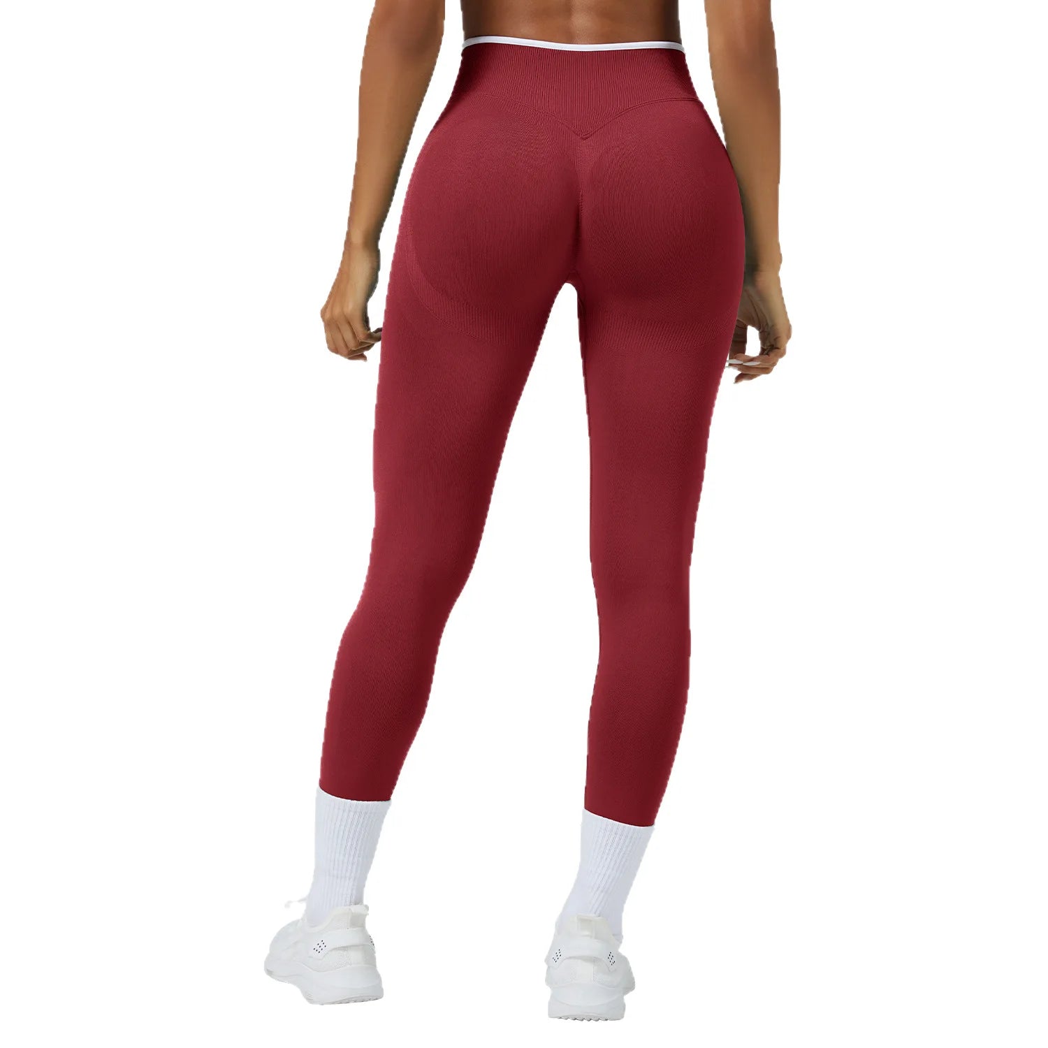 Seamless Butt Lifting Yoga Leggings – Tummy Control, Quick-Dry & Stylish Fit for Running & Outdoor