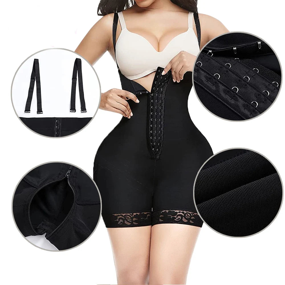 Fajas Colombianas Shapewear Women Tummy Control Butt Lifter Body Shaper High Compression Reducing and Shaping Girdles