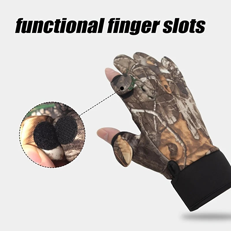 Winter Cycling Gloves Men Gloves Touch Screen Windproof Sports Gloves Warm Thermal Fleece Running Ski Cycling Gloves