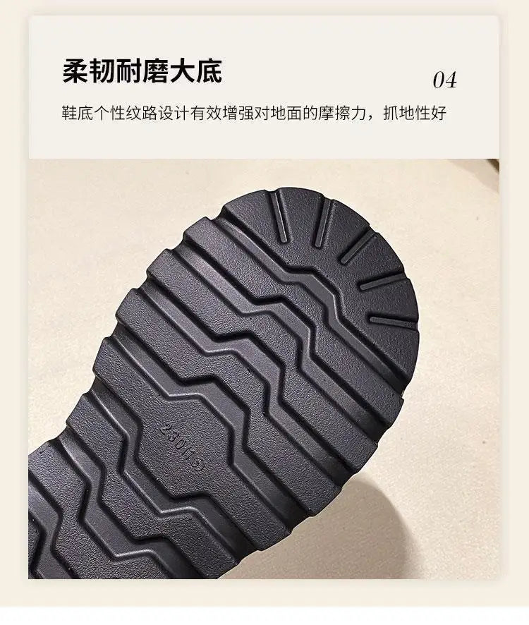 Women's snow boots thick-soled suede mid-heel cotton shoes short plush thermal boots trendy winter casual boots