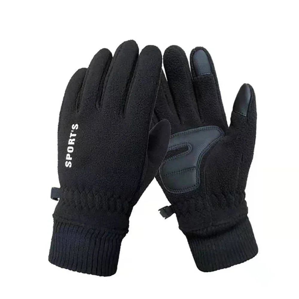 Winter Warm Touch Screen Gloves Thermal Knit Anti-slip Lined for Outdoor Cycling Warm Ski Snowboard Cold Weather Gloves