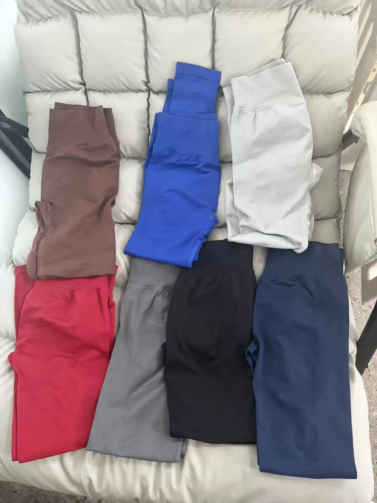 High Waisted Butt Liftting Leggings Fashion Yoga Leggings Seamless Tummy Control Proof Workout Tights Gym Fitness Training Pants