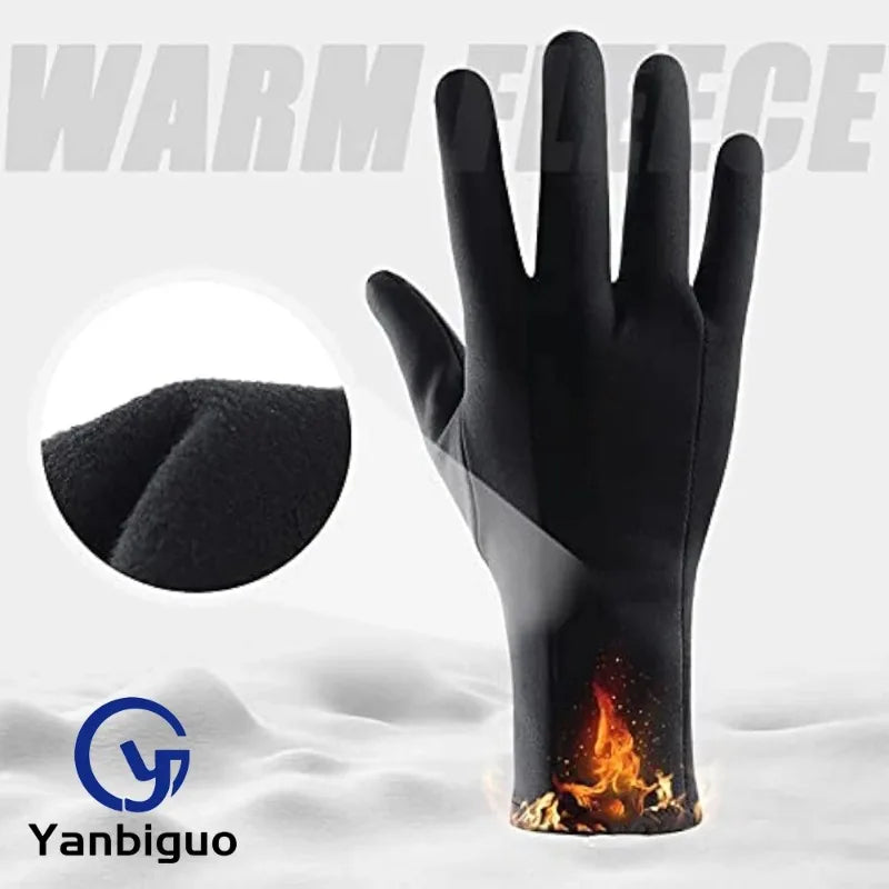 Ski Gloves Liners Thermal Warm Touch Screen Gloves ,Suit for Men &Women Cycling&Running Thin Lightweight Winter Gloves