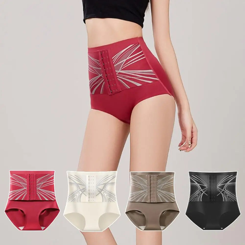 High Waist Slimming Shapewear Shapers Women's Powerful Tummy Control Butt Lifting Briefs Hip Shaping Slimming Panties