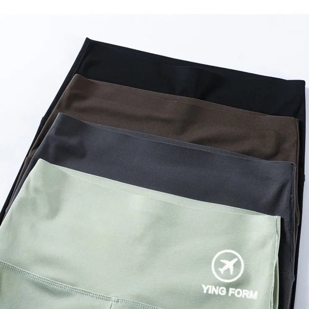 Tight Hip Lift Yoga Shorts Elastic Peach Butt Tummy Control Women Leggings Butt Lifter Breathable Biker Shorts Female