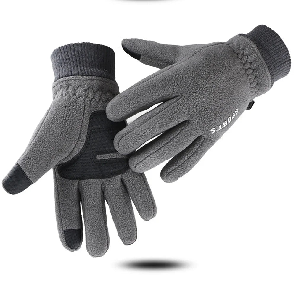 Winter Warm Touch Screen Gloves Thermal Knit Anti-slip Lined for Outdoor Cycling Warm Ski Snowboard Cold Weather Gloves