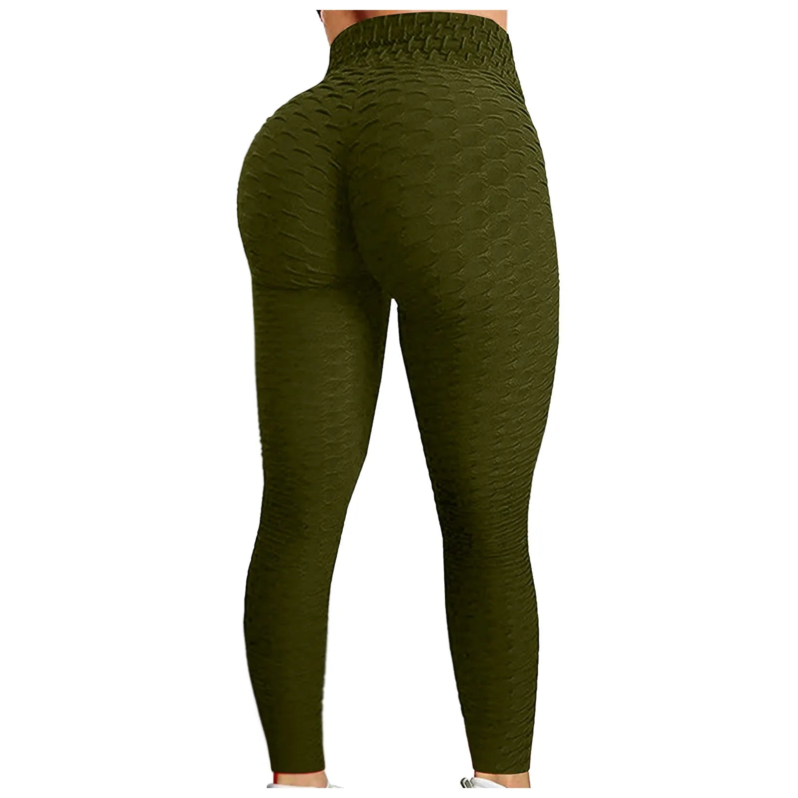 Workout Yoga Leggings Pants Butt Lifting Scrunch Booty Leggings Tummy Control Women High Waisted Gym Tights Anti Cellulite