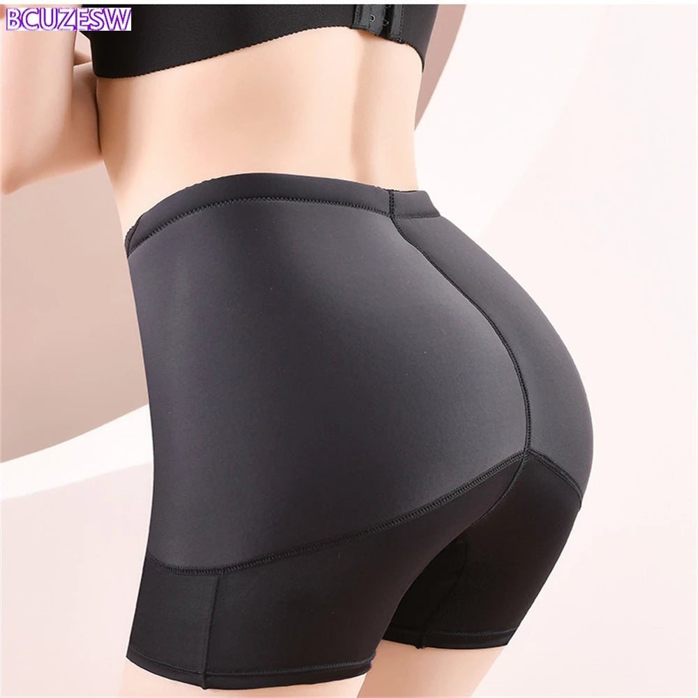 High Waist Shorts Butt Enhancer Shaper Buttock Lifting Panties Tummy Control Body Shaper With Butt Pads Shapewear