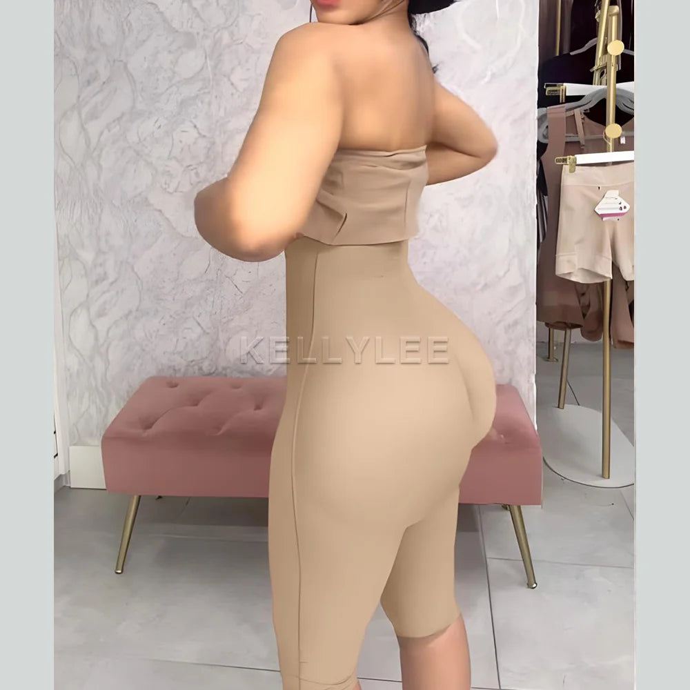 Women's Modeling Tummy Control Underwear High Waisted Push Up Leggings Post-Surgery Slim Fit Women's Butt Lifter Shapewear