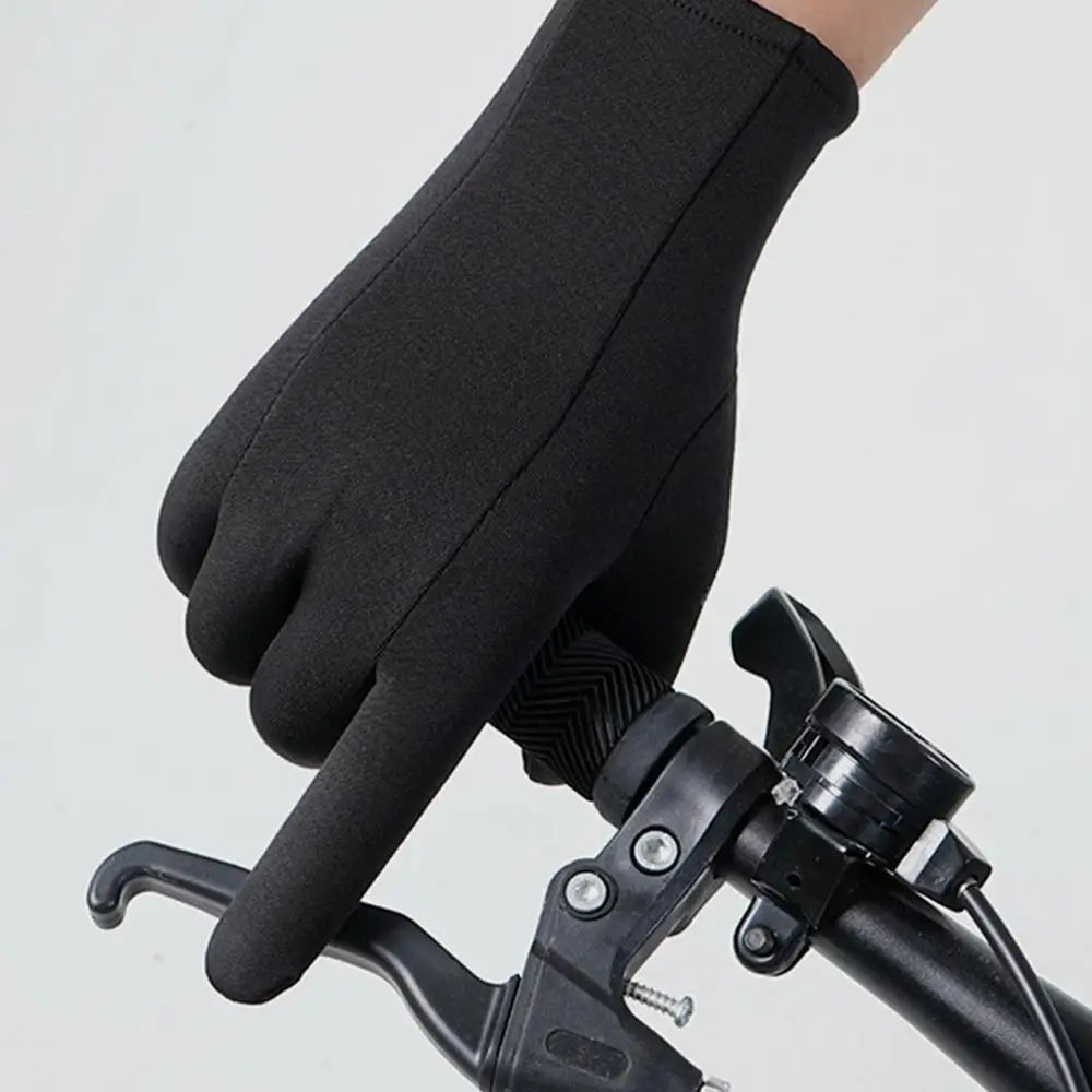 Winter Liner Gloves Non-Slip Warm Full Fingers Thermal Ski Gloves Windproof Touchscreen Gloves For Cycling Driving Hiking