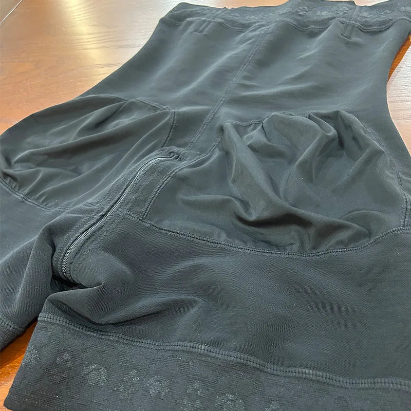 High Compression Shapewear Fajas Colombianas Butt Lifter Lace Waist Trainer Body Shaper Corset for Tummy Control Panties Girdles