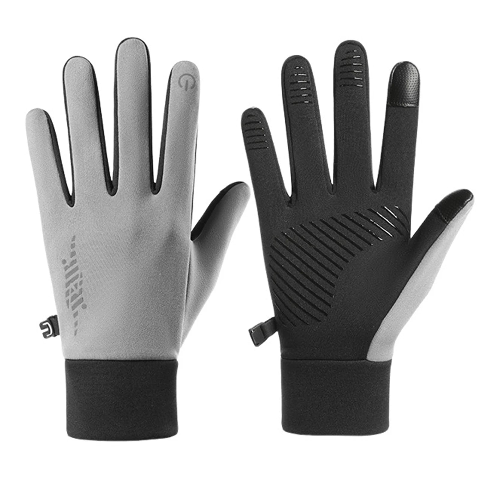 Winter Thermal Gloves Men Women Touchscreen Fleece Lined Anti-Slip Cold Weather Gloves Driving Cycling Skiing Warm Touch Comfort