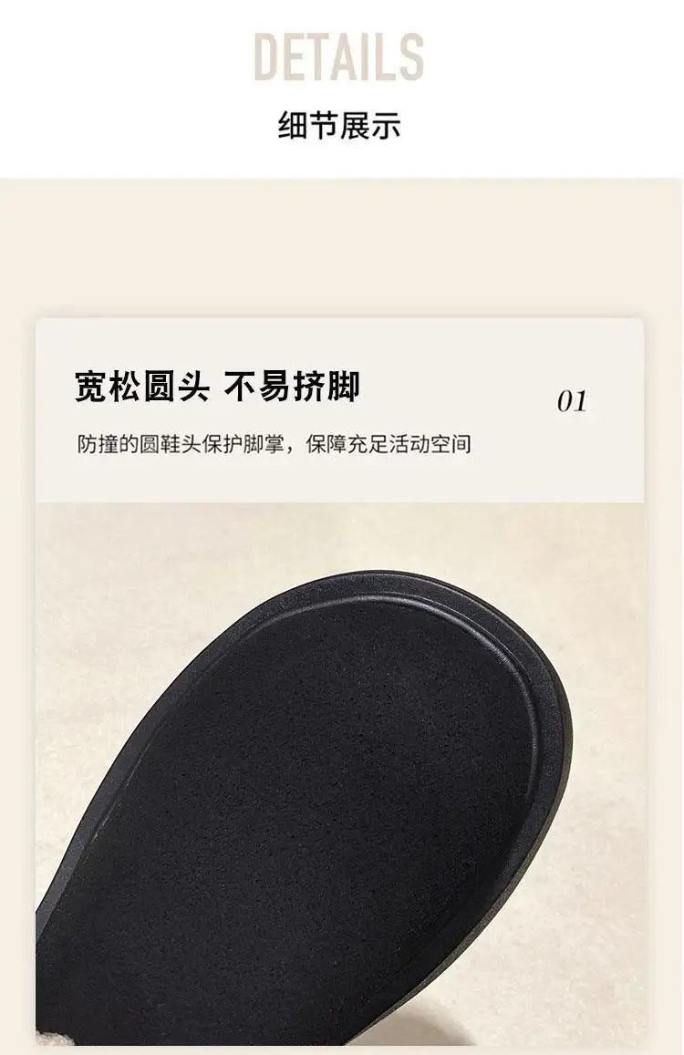 Women's snow boots thick-soled suede mid-heel cotton shoes short plush thermal boots trendy winter casual boots