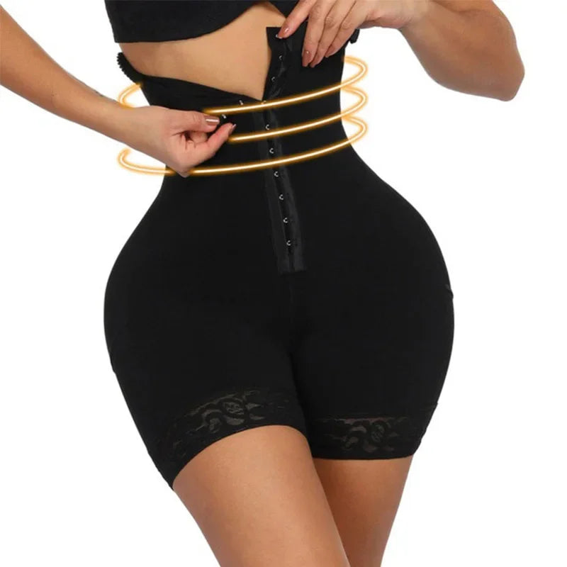 Fajas Colombianas Butt Lifter Shapewear High Waist Tummy Control Panties Waist Trainer Body Shaper